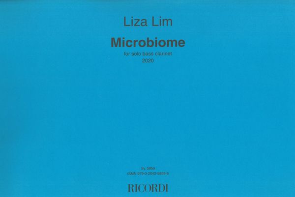 Microbiome : For Solo Bass Clarinet (2020).