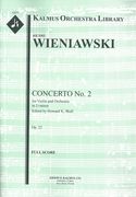 Concerto No. 2 In D Minor, Op. 22 : For Violin and Orchestra.
