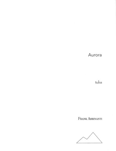 Aurora : For Tuba.