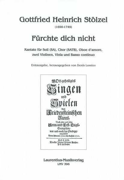 Fürchte Dich Nicht : Kantate / edited by Denis Lomtev.