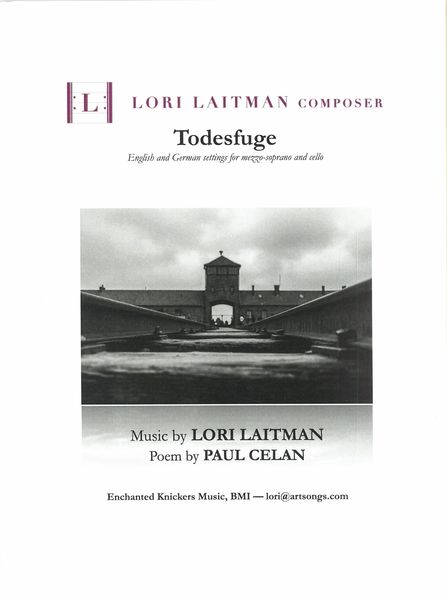 Todesfuge : English and German Settings For Mezzo-Soprano and Cello.