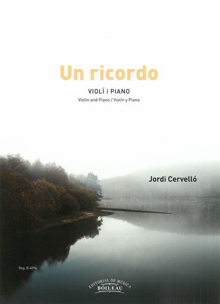 Ricordo : For Violin and Piano.