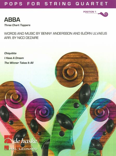 Three Chart Toppers : For String Quartet / arr. Nico Dezaire.