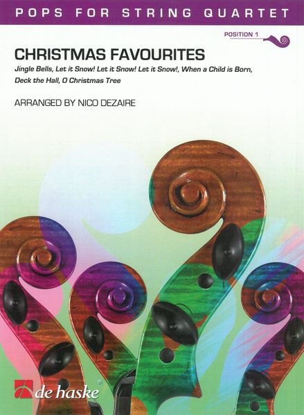 Christmas Favourites : For String Quartet / arr. Nico Dezaire.