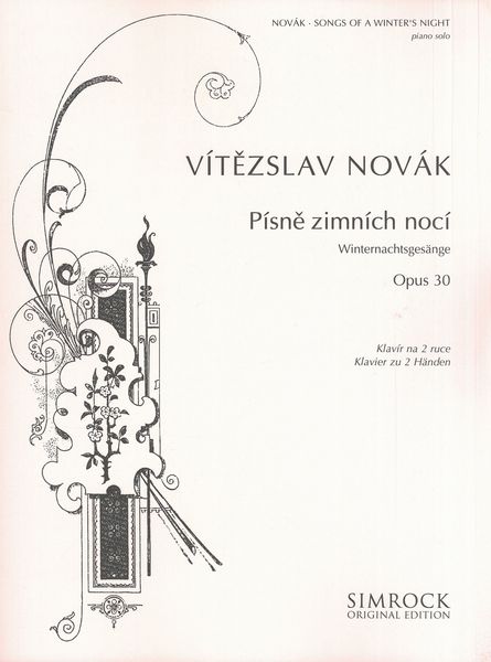 Songs Of A Winter's Night, Op. 30 : For Piano Solo.
