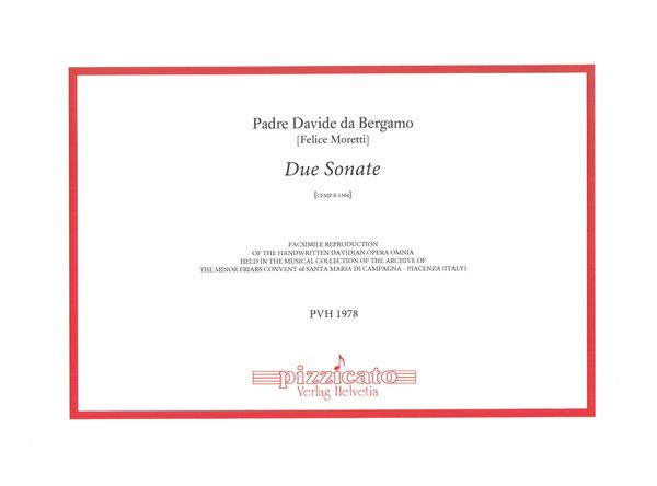 Due Sonate, Cfmp.R 1304.