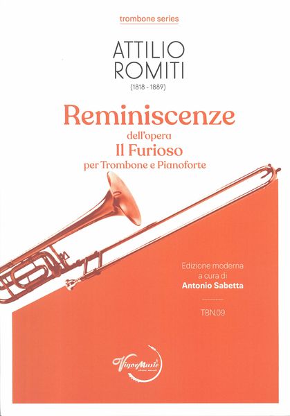 Reminiscenze Dell'opera Il Furioso : Per Trombone E Pianoforte / edited by Antonio Sabetta.
