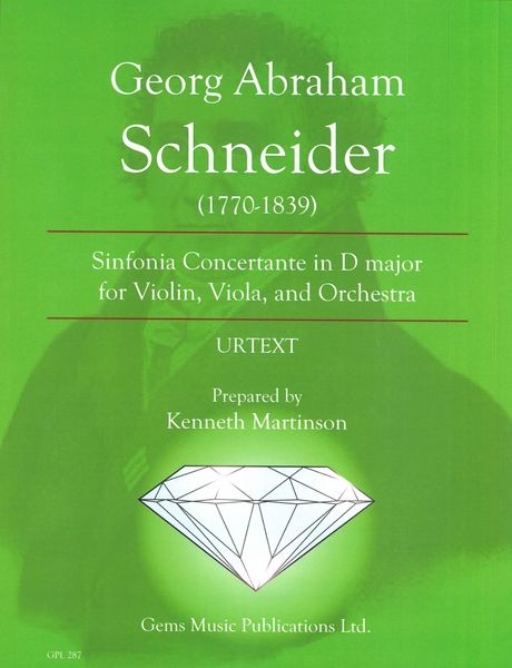 Sinfonia Concertante In D Major : For Violin, Viola and Orchestra / Prepared by Kenneth Martinson.