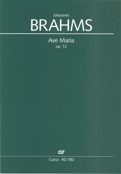 Ave Maria, Op. 12.