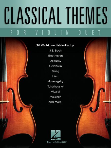 Classical Themes For Violin Duet.