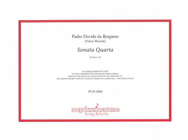 Sonata Quarta, Cfmp.R 1321.
