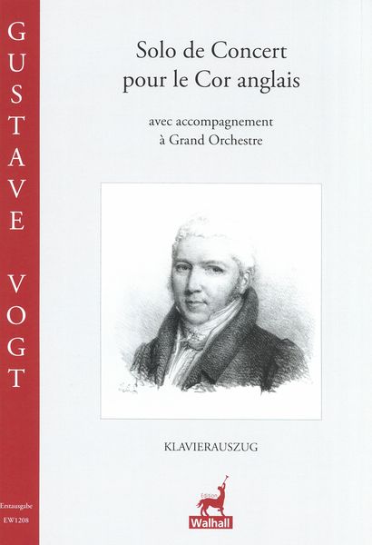 Solo De Concert Pour le Cor Anglais Avec Accompagnement A Grand Orchestre : Klavierauszug.