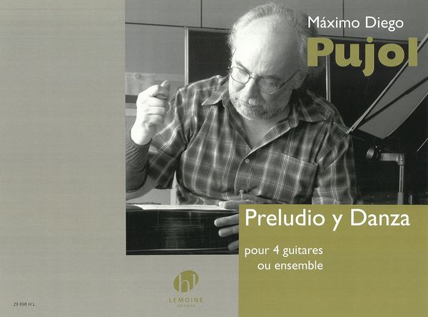 Preludio E Danza : Pour 4 Guitares Ou Ensemble.