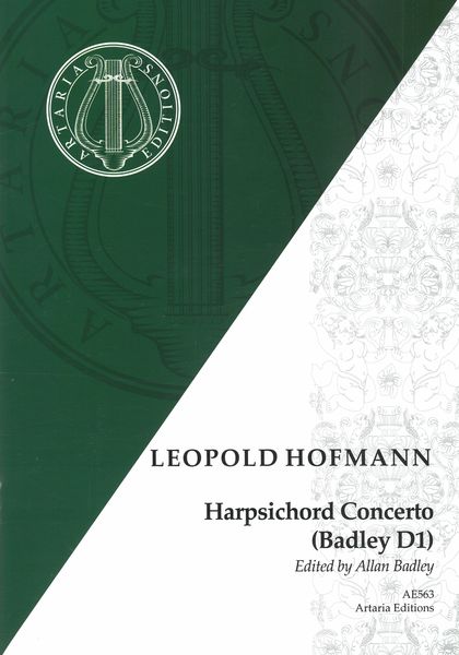 Harpsichord Concerto (Badley D1) / edited by Allen Badley.