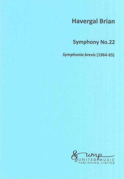 Symphony No. 22 : Symphonia Brevis (1964-65).