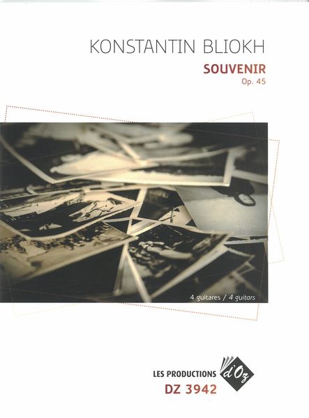 Souvenir, Op. 45 : For 4 Guitars (2019).