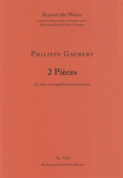 2 Pièces : For Oboe (Or English Horn) and Piano.