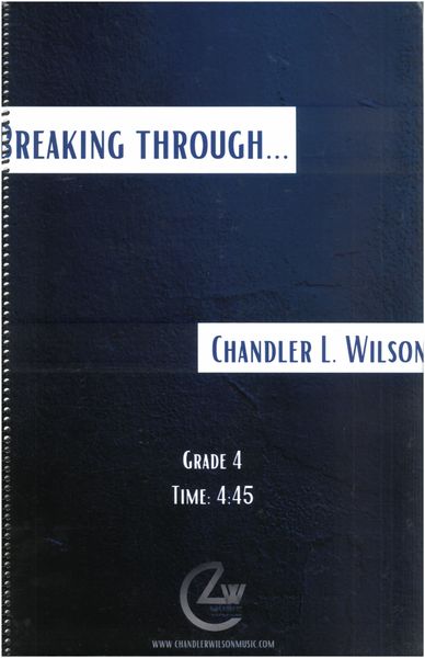 Breaking Through : For Band.
