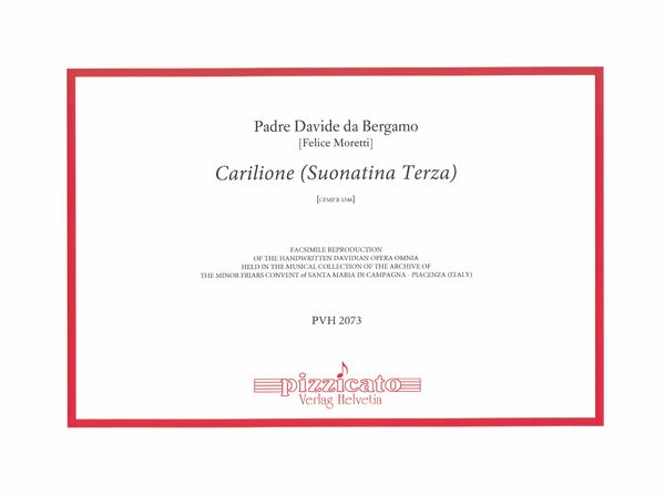 Carilione (Suonatina Terza), Cfmp.R 1346.