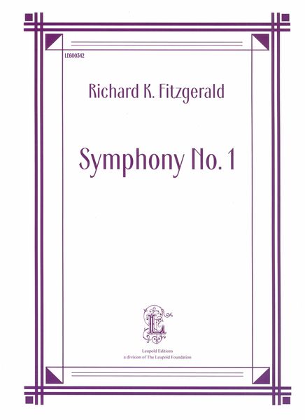 Symphony No. 1 : For Organ (2010).
