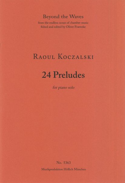 24 Preludes : For Piano Solo.