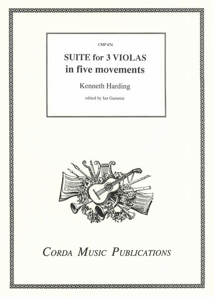 Suite : For Three Violas In 5 Movements / edited by Ian Gammie.