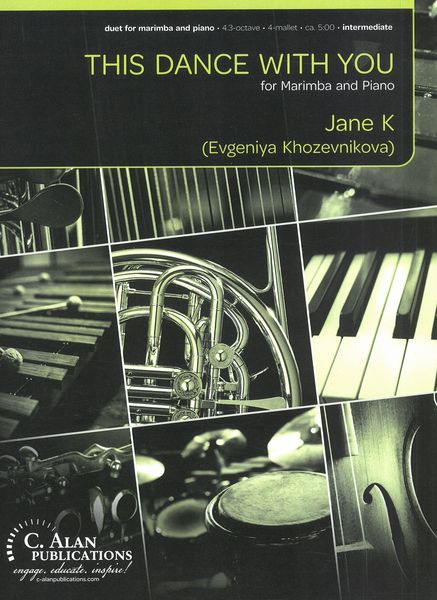 This Dance With You : For Marimba and Piano (2020).