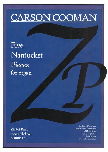 Five Nantucket Pieces : For Organ.