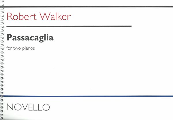 Passacaglia : For Two Pianos.