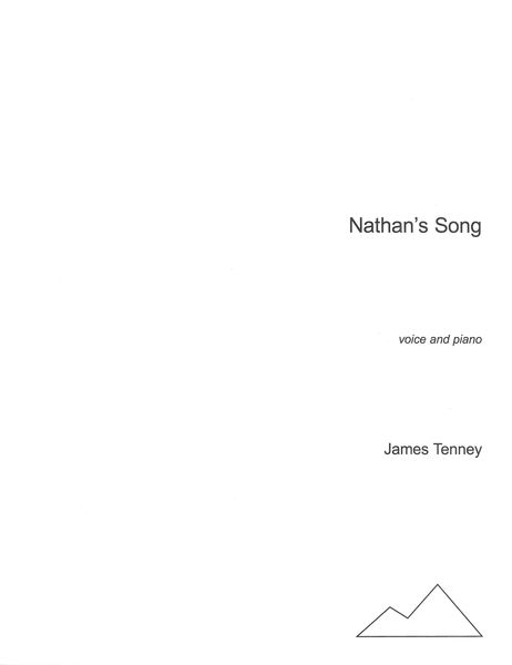 Nathan's Song : For Voice and Piano (1983).
