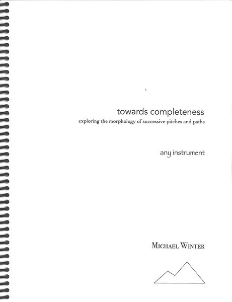 Towards Completeness : Exploring The Morphology of Successive Pitches and Paths (2008).