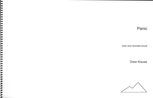Panic : For Violin and Recorded Sound (1994).