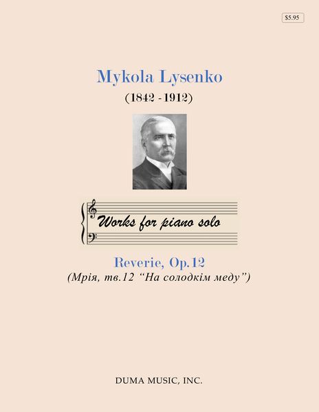 Reverie, Op. 12 (Mruya) : For Piano Solo.