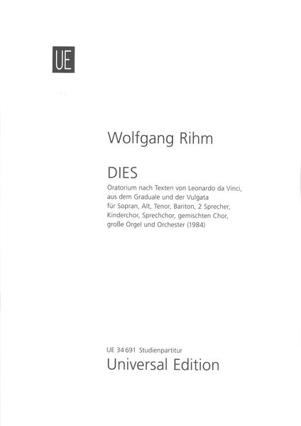 Dies : Oratorium (1984).