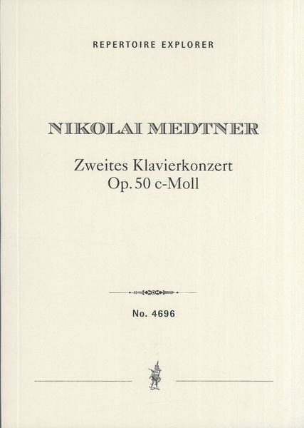 Zweites Klavierkonzert Op. 50, C-Moll.