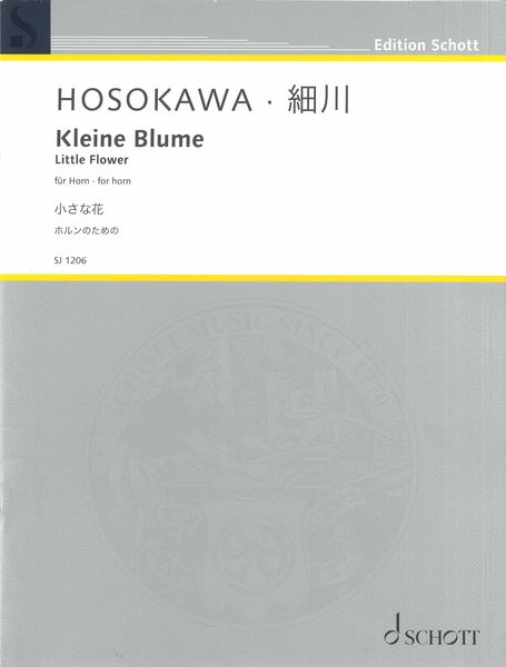 Kleine Blume = Little Flower : For Horn (2011).