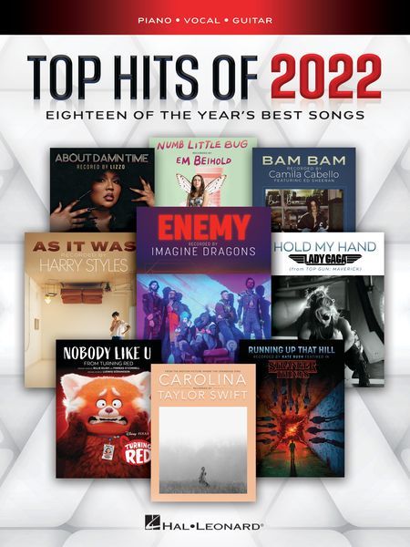 Top Hits of 2022 : Eighteen of The Year's Best Songs.