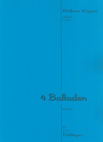 4 Balladen : For Piano (2019).