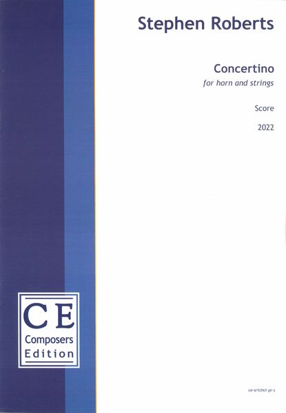 Concertino : For Horn and Strings (2022).