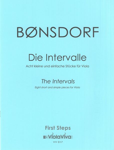 Intervalle : Acht Kleine und Einfache Stücke Für Viola.