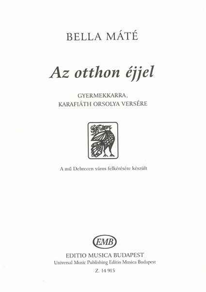 Az Otthon Éjjel : For Women's Choir.