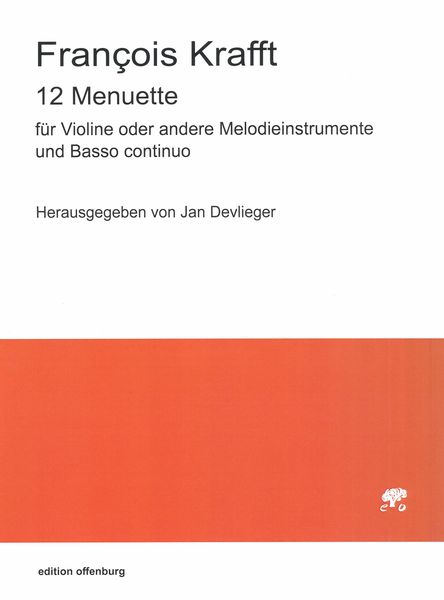 12 Menuette : Für Violine Oder Andere Melodieinstrumente und Basso Continuo.