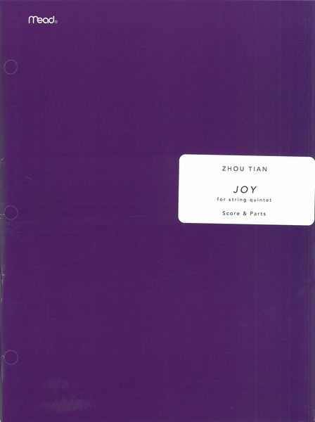 Joy : For String Quintet (2018).