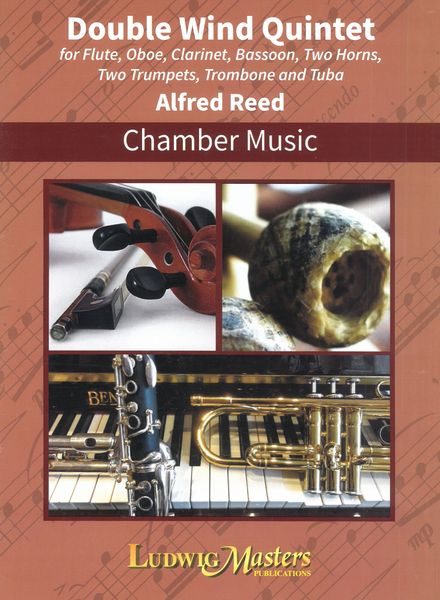 Double Wind Quintet : For Flute, Oboe, Clarinet, Bassoon, Two Horns, Two Trumpets, Trombone & Tuba.