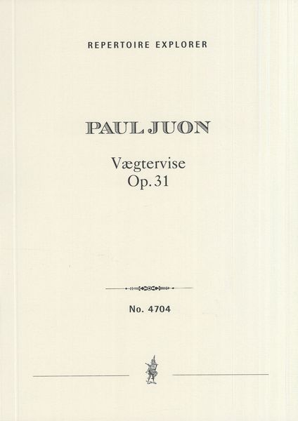 Vaegtervise, Op. 31 : Fantasie Nach Dänischen Volksliedern.