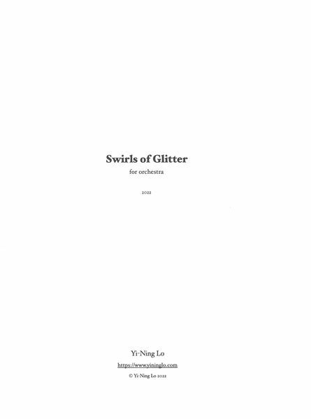 Swirls of Glitter : For Orchestra (2022) [Download].