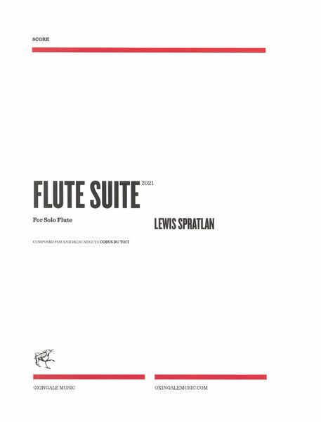 Flute Suite : For Solo Flute (2021).