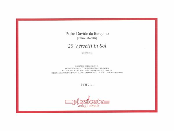 20 Versetti In Sol, Cfmp.R 1364.