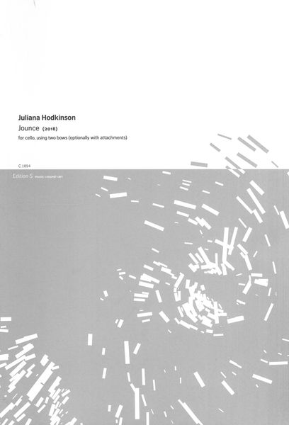 Jounce : For Cello, Using Two Bows (Optionally With Attachments (2016).