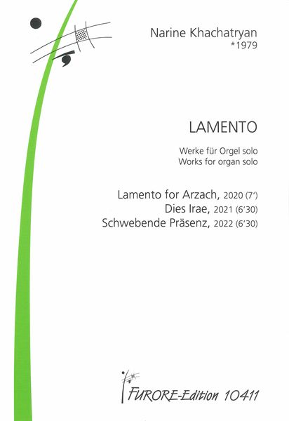 Lamento : Works For Organ Solo.